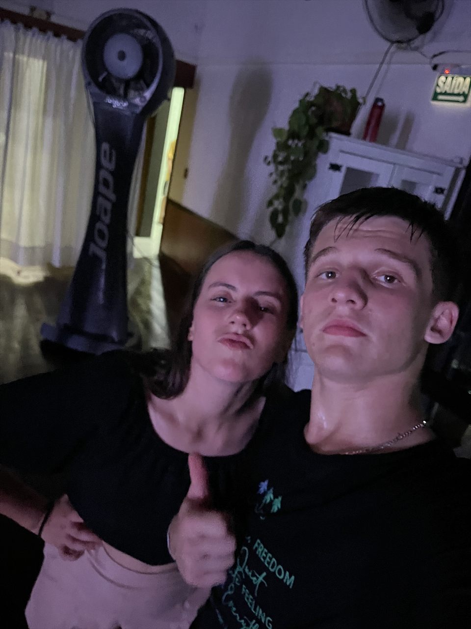Nós dois juntos em uma de nossas lembranças